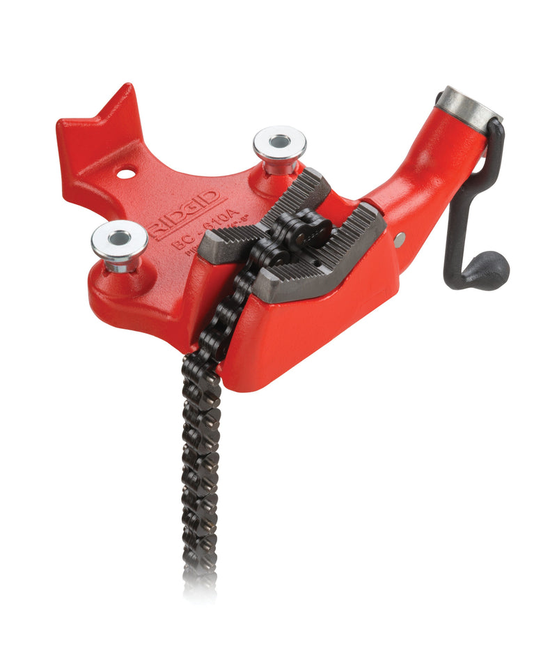 RIDGID 40210 BC610A 1/4" - 6" Top Screw Bench Chain Vise