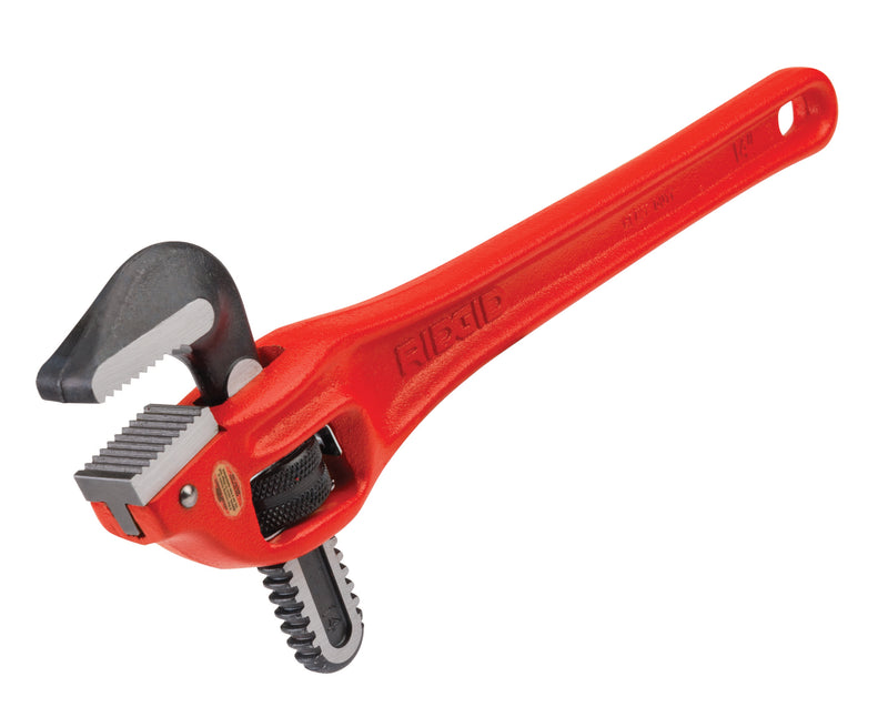 RIDGID 89435 14 inch Heavy-Duty Offset Pipe Wrench