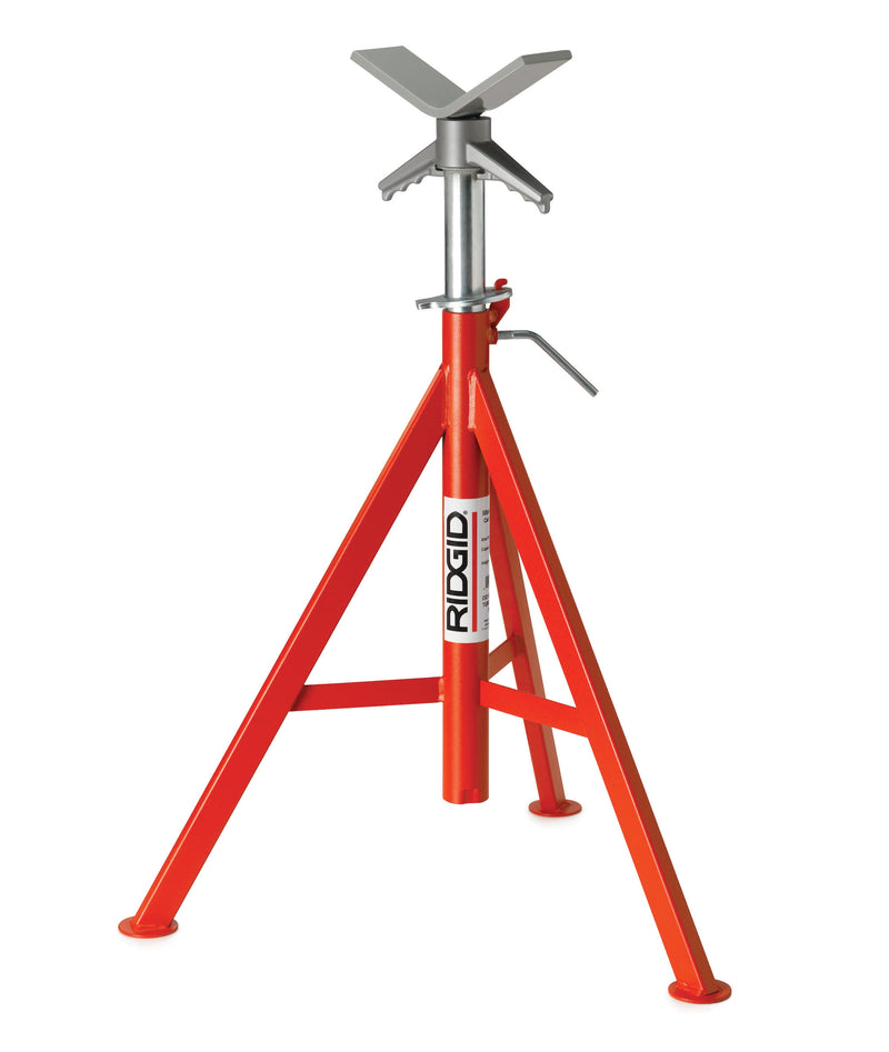 RIDGID 56662 VJ99 V-Head High Pipe Stand