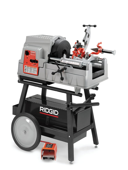RIDGID 33471 1/2" - 2" BSPT Automatic Chuck Machine