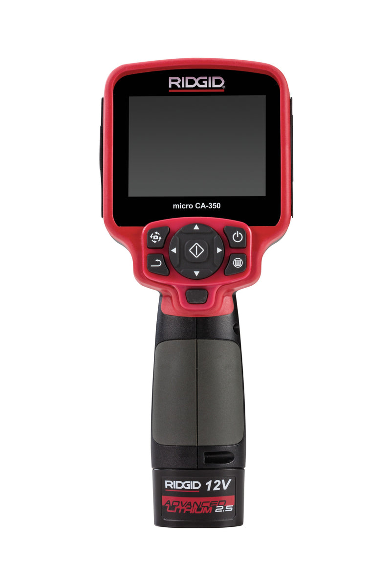 RIDGID 55903 CA-350 Handheld Inspection Camera, includes 12V Battery and Charger