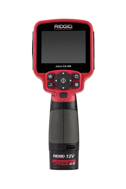 RIDGID 55903 CA-350 Handheld Inspection Camera, includes 12V Battery and Charger