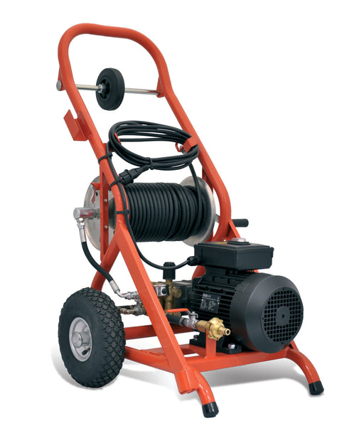 RIDGID 35511 230V Motor Standard kit KJ-1590: – 58436 Propulsion Nozzle 1⁄4" – 58446 Penetrating Nozzle