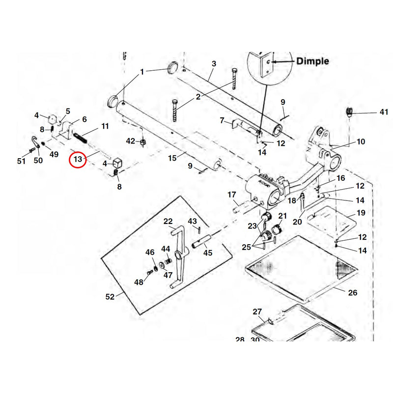 RIDGID 26577 Guide 1224 Bar