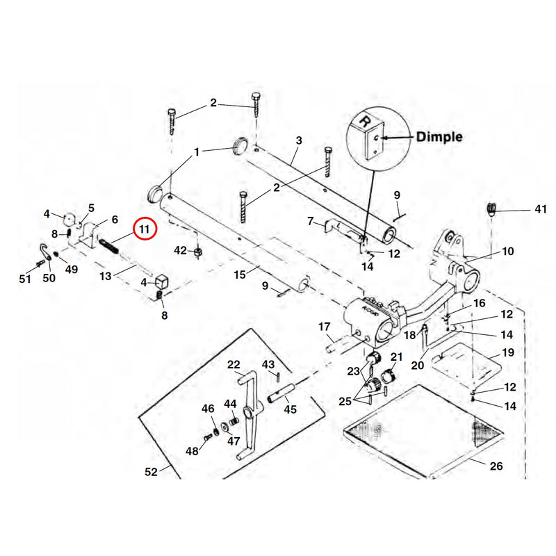 RIDGID 26592 Comp .640 Od X 4.31 Lg Spring