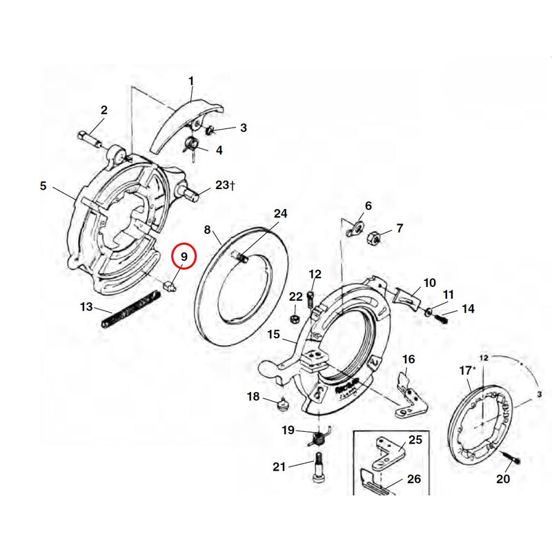 RIDGID 26632 Drive 1224 Block