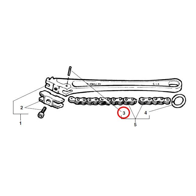 RIDGID 32580 Pack Of 5 Pins