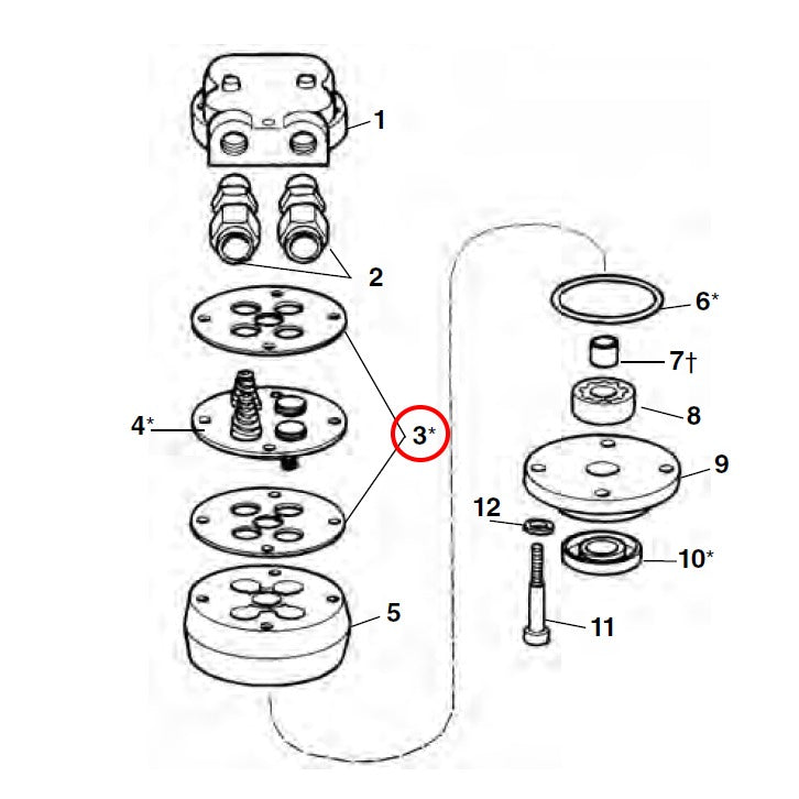 RIDGID 33457 Pack Of 2 Gaskets