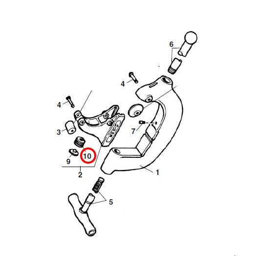 RIDGID 34315 Wear Plug Spring