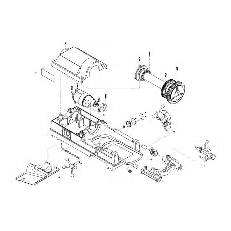 RIDGID 64457 exploded parts diagram