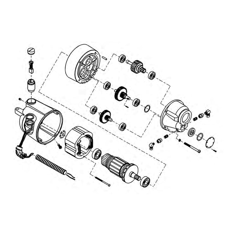 RIDGID 21208 exploded parts diagram